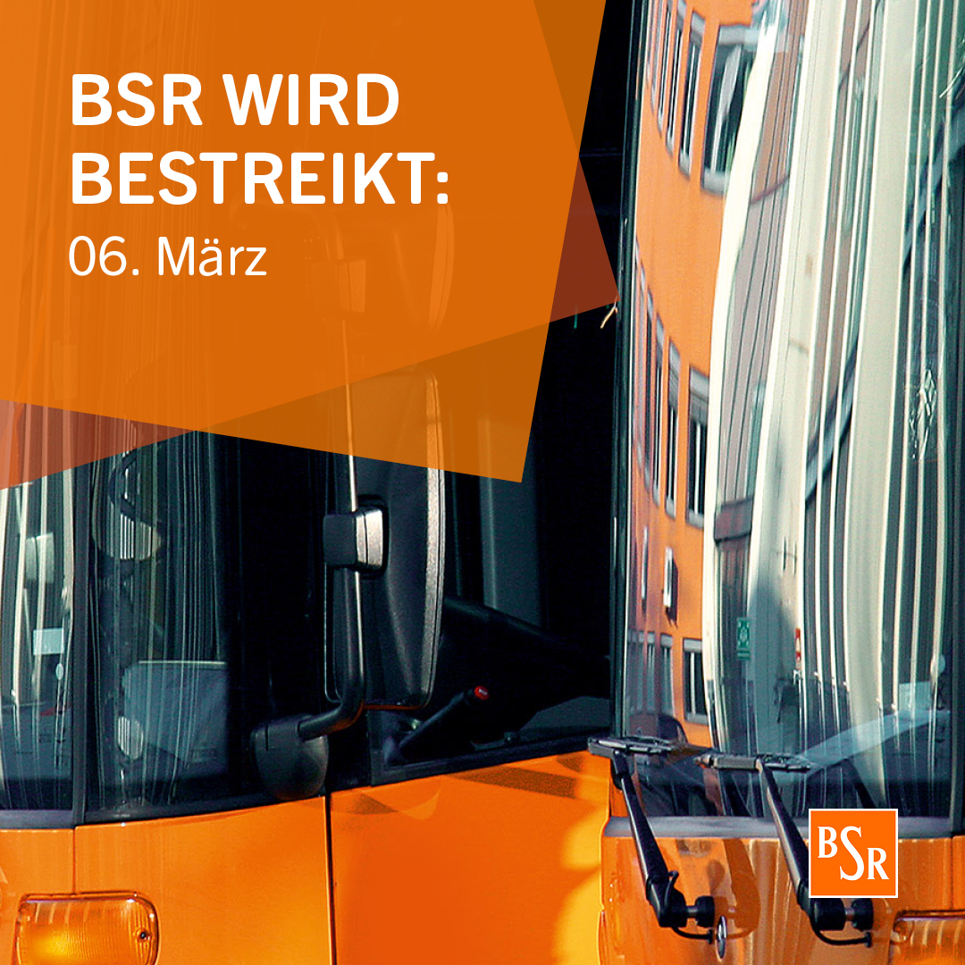 BSR Warnstreik Am Donnerstag 6 M rz M llabfuhr Und Recyclingh fe BSR Warnstreik Am Donnerstag 6 M rz M llabfuhr Und Recyclingh fe